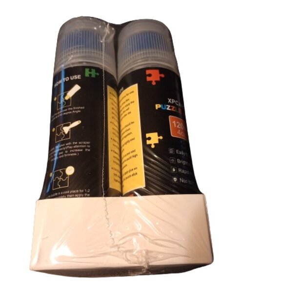 XPCARE Puzzle Glue 4 Pack OF 4 OZ BOTTLES Sealed NWT - Picture 2 of 7